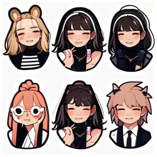 aesthetic stickers printable