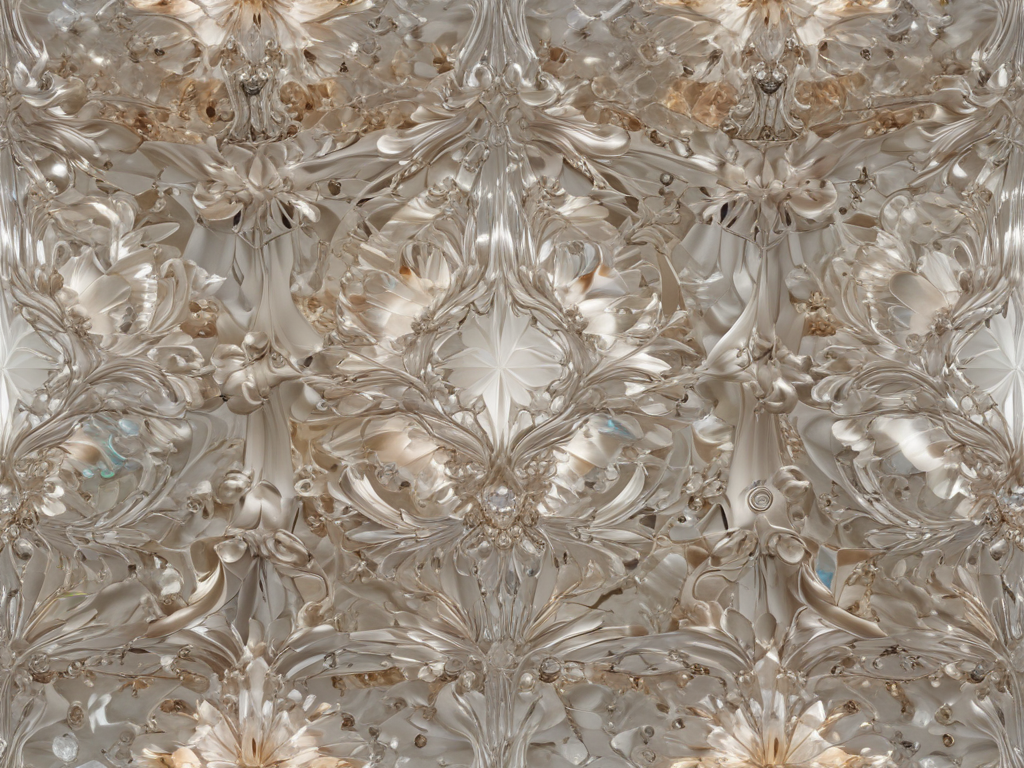 Intricate and Elegant Design Featuring Ornate Patterns and Shimmering ...