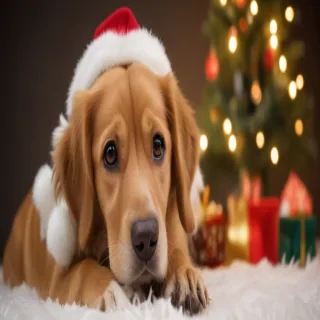 dog christmas photos
