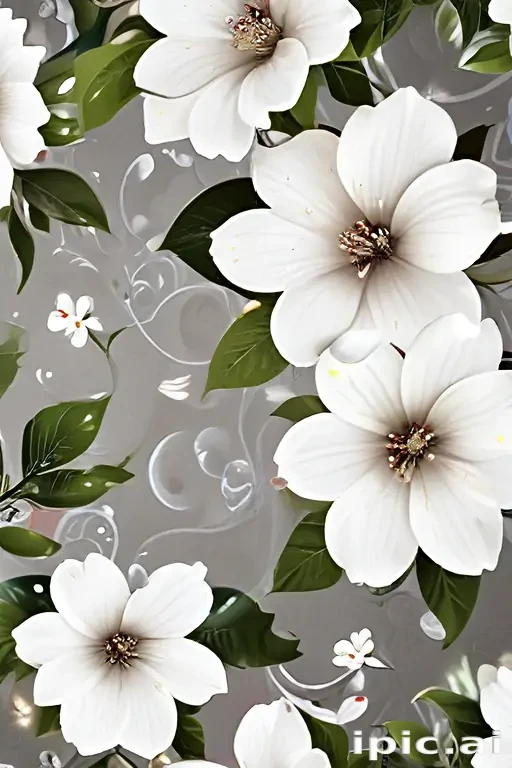 light flower background