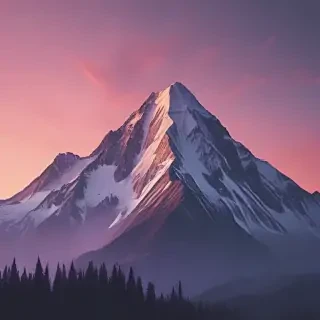 aesthetic mountain wallpaper