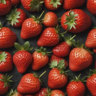strawberry background aesthetic