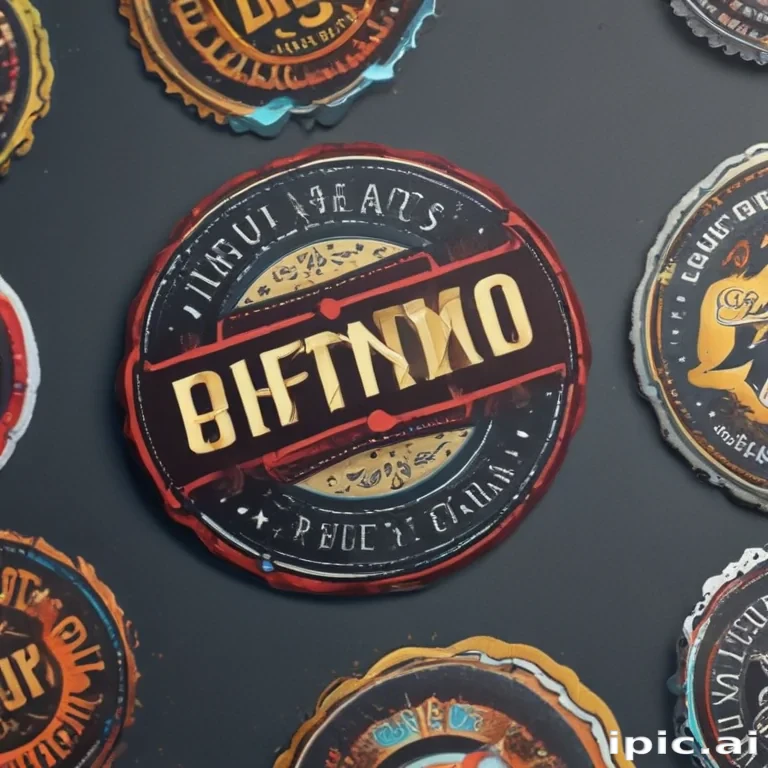 stickers mockup