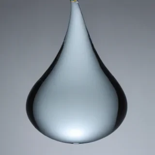 transparent water drop