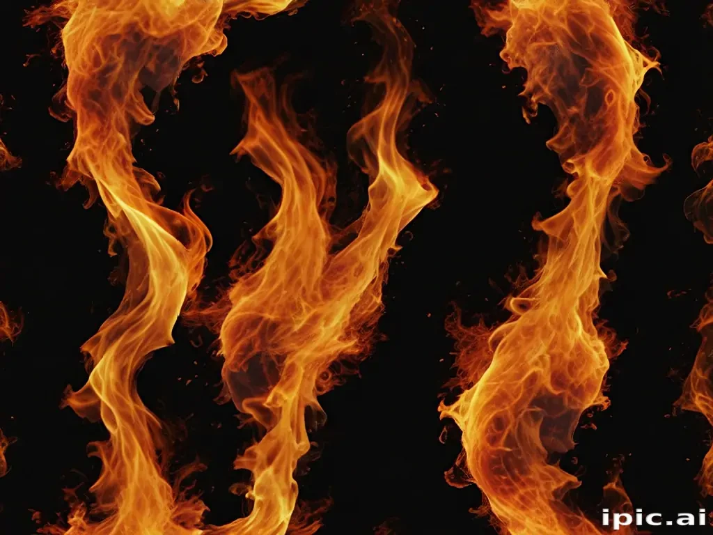fire clear background