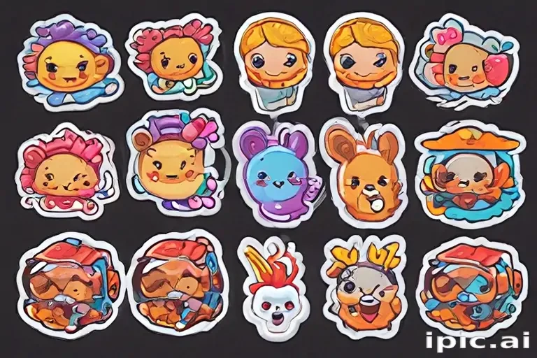 clipart of stickers