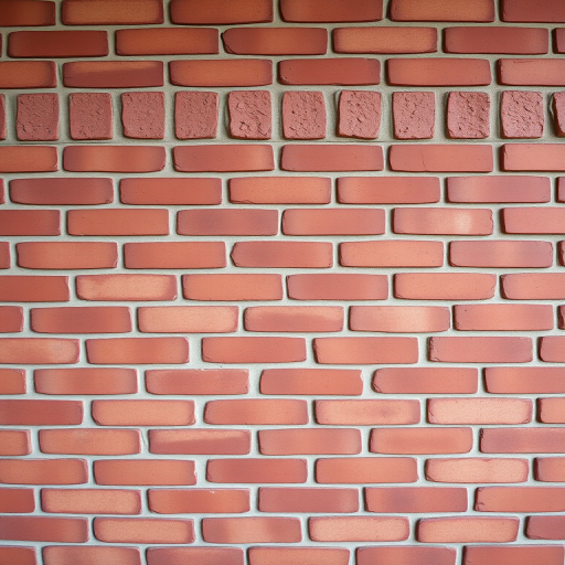 Create a high-resolution image of a brick wall with varying shades of red bricks, using a DSLR camera, 50mm lens, f/4 aperture, ISO 100, with natural lighting to enhance detail and texture.