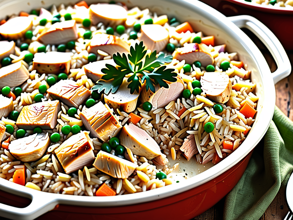 chicken and knorr rice casserole