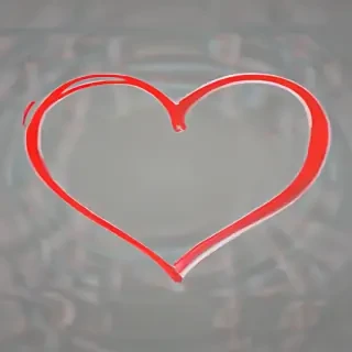 outline heart png