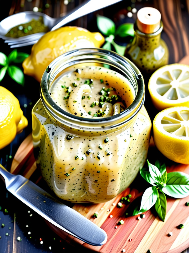 how do you make a lemon pepper sauce