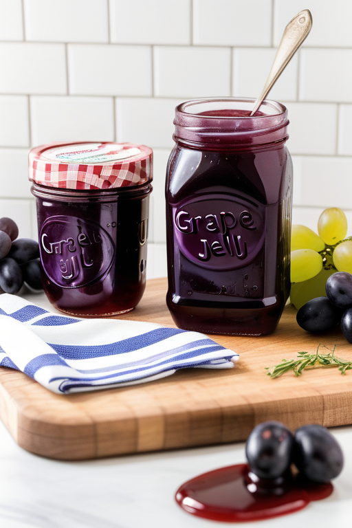 grape jelly recipe with sure jell
