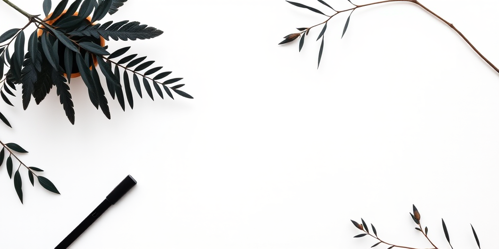 Create a high-resolution image of a minimalist black silhouette design on a white background, shot with a Canon EOS R5 at f/8, ISO 100, 1/200s, using a standard lens in a flat lay style.