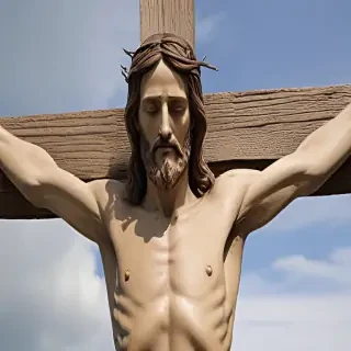 pictures of jesus on a cross