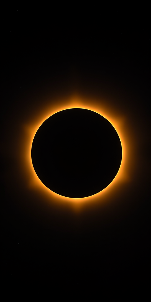 captured during a solar eclipse with a Canon EOS R5 at f/11, ISO 100, shutter speed 1/2000 sec, shot from a wide-angle perspective using a telephoto lens with a smooth bokeh effect, emphasizing the contrast between the dark moon and glowing solar corona against a starry background
