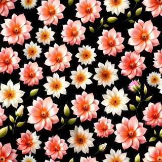 real flowers transparent background