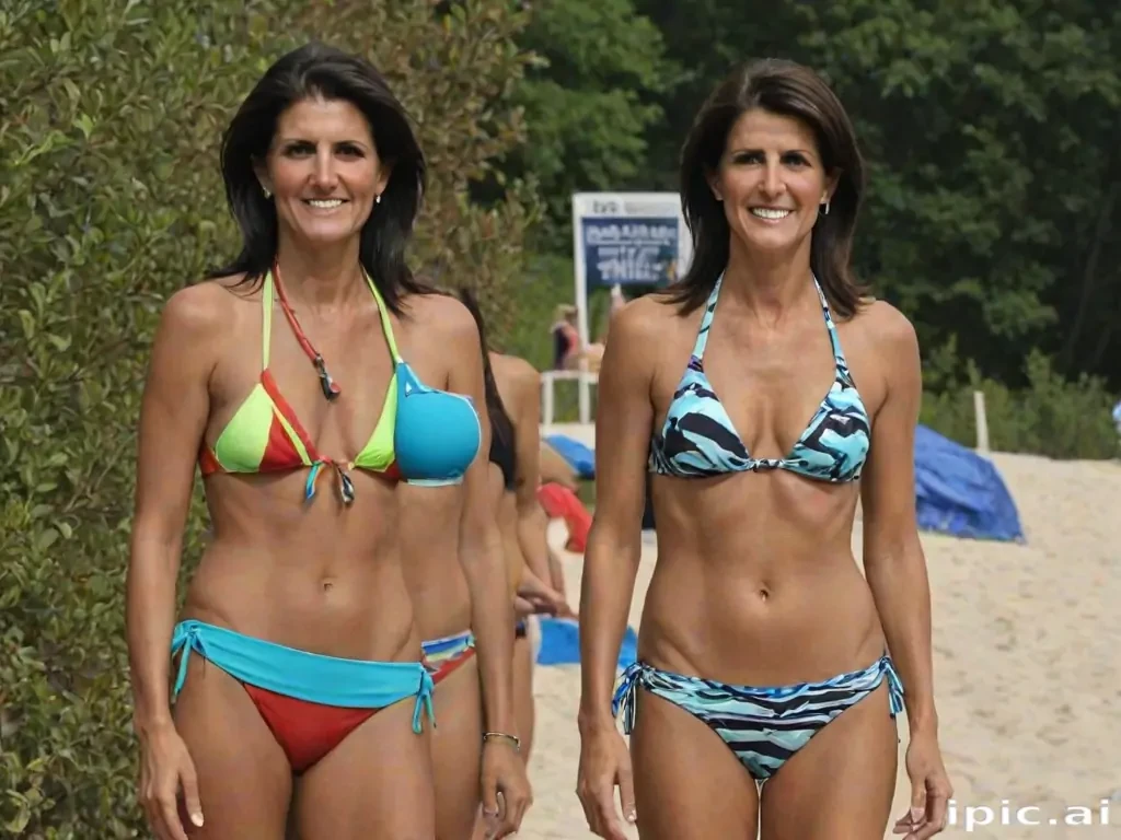 nikki haley bikini