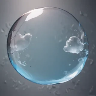 transparent thought bubble