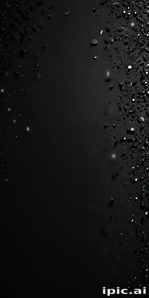 sparkling black background