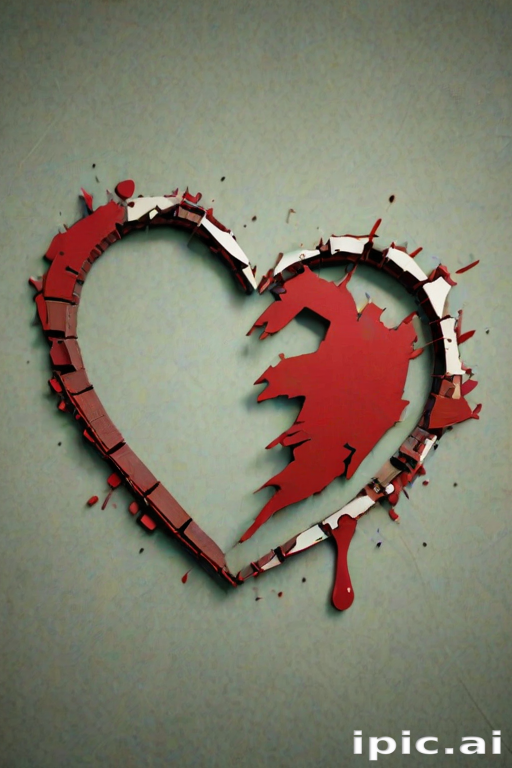 heart broke wallpaper