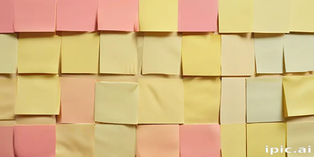 sticky note background