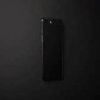 black background phone