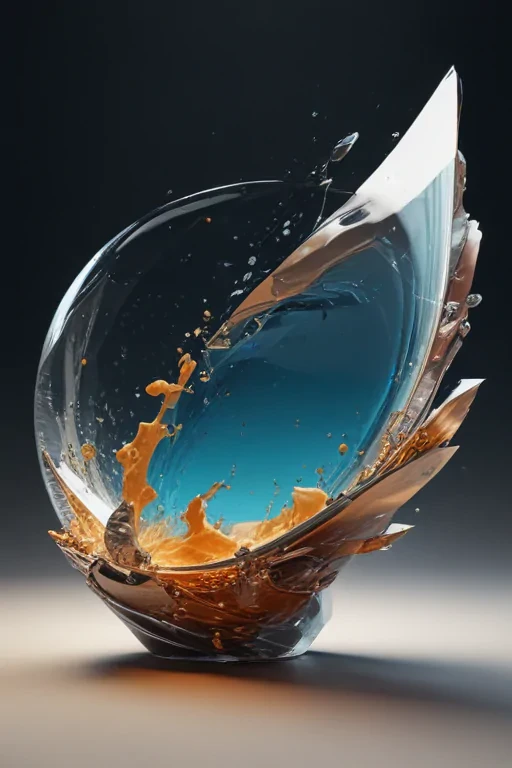 glass shattering png