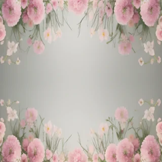 flowers clear background