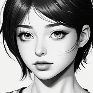 transparent line art