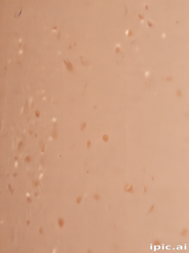 Abstract Close-Up of Subtle Textures and Particles on a Soft Background