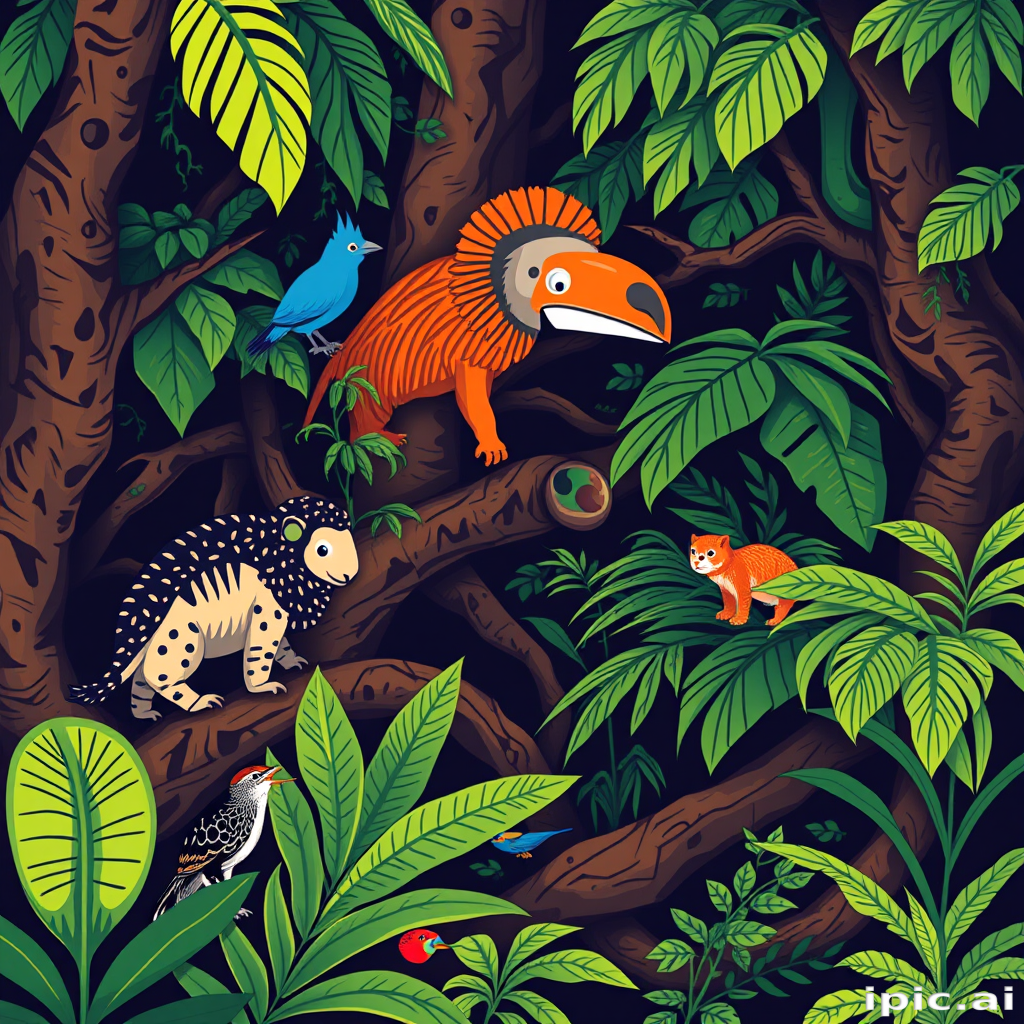 rainforest animals