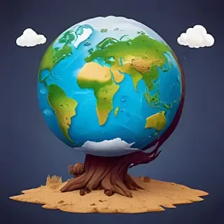 earth cartoon photo