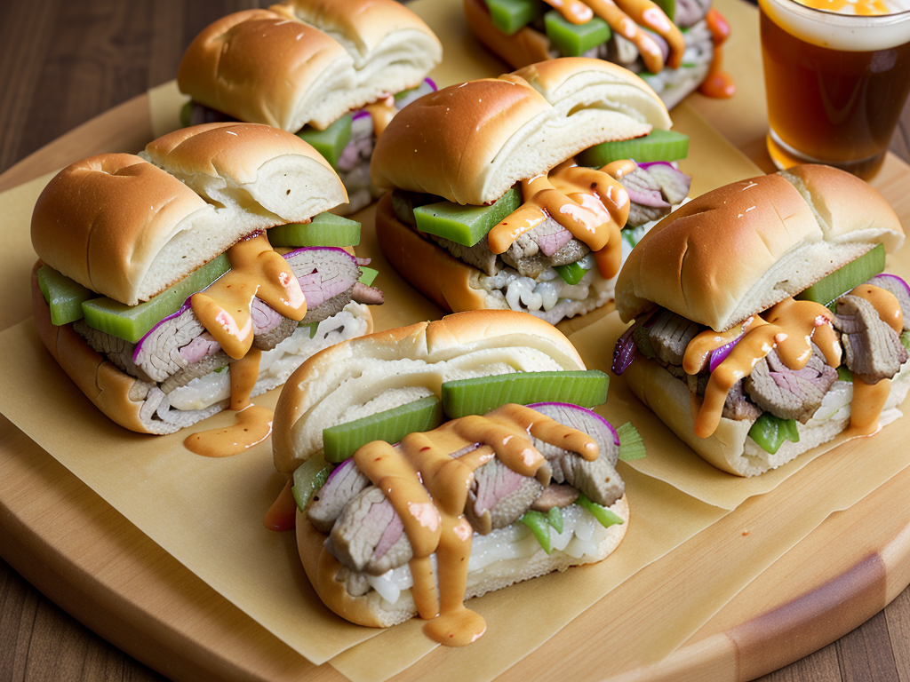 hawaiian roll sliders philly cheese steak