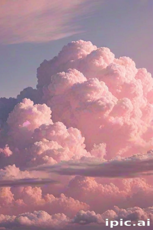 pink cloud wallpaper