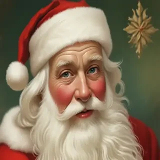 vintage santa image