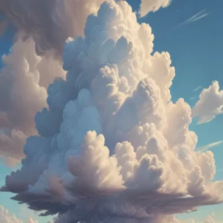 cartoon cloud drawing