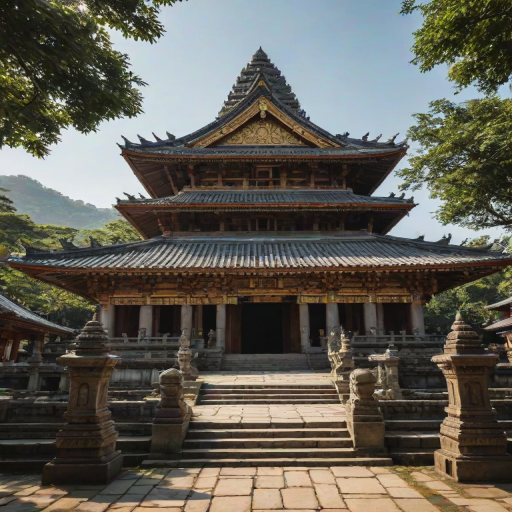 temple background
