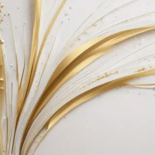white & gold background
