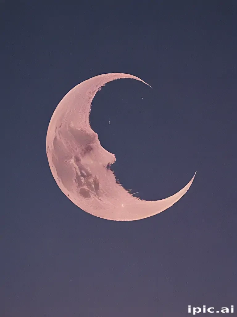 aesthetic crescent moon