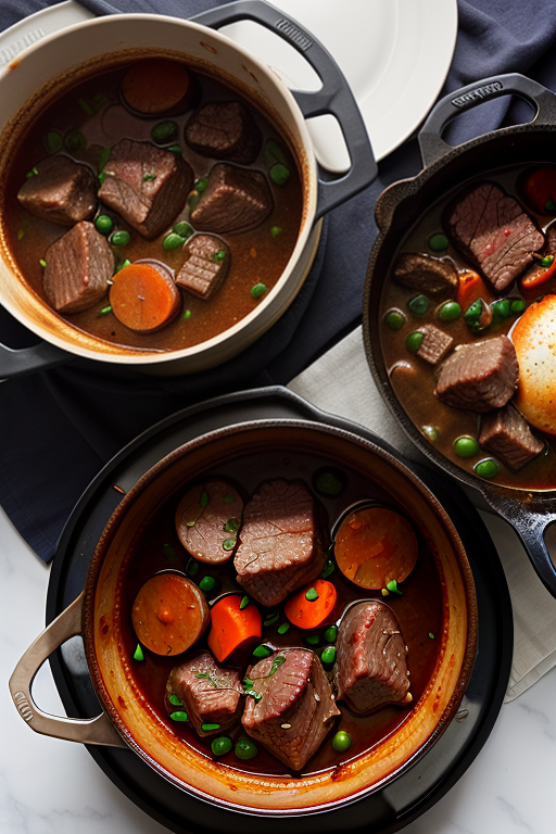 difference between beef stew and pot roast