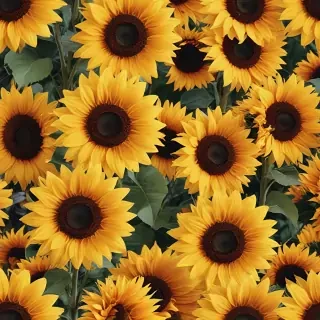 aesthetic sunflower background