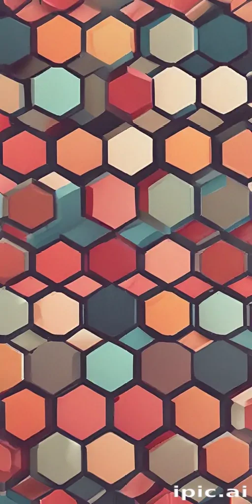 hexagon pattern png