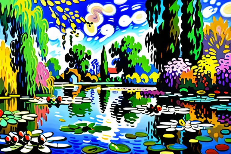 monet desktop background