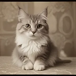 vintage cat photos