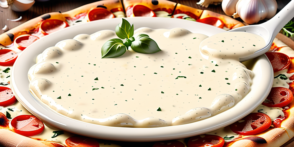 creamy garlic sauce for pizza