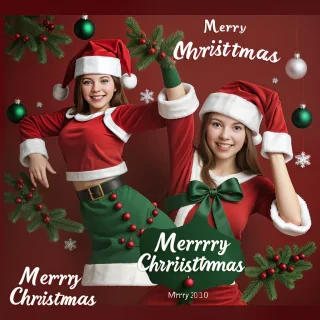 merry christmas no background
