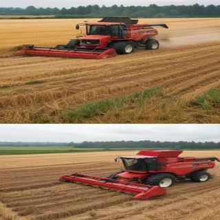 combine harvester