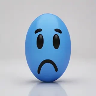 blue emoji