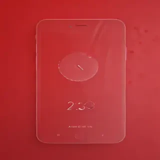 red lockscreen