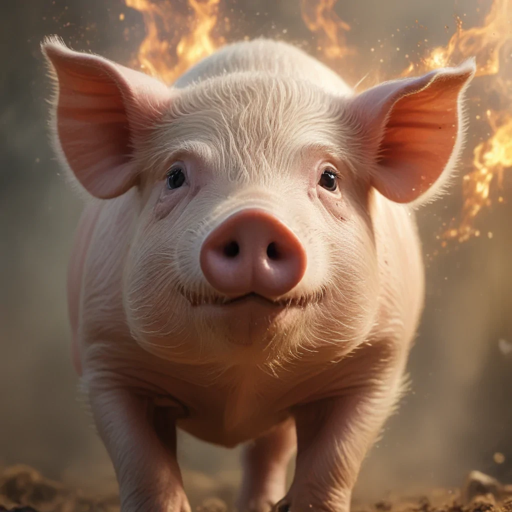 pig background
