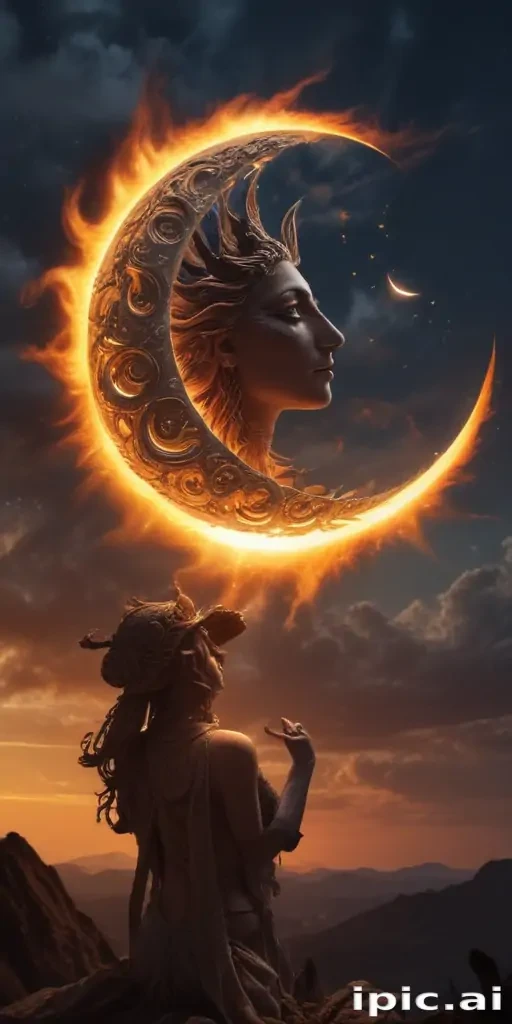 sun and moon